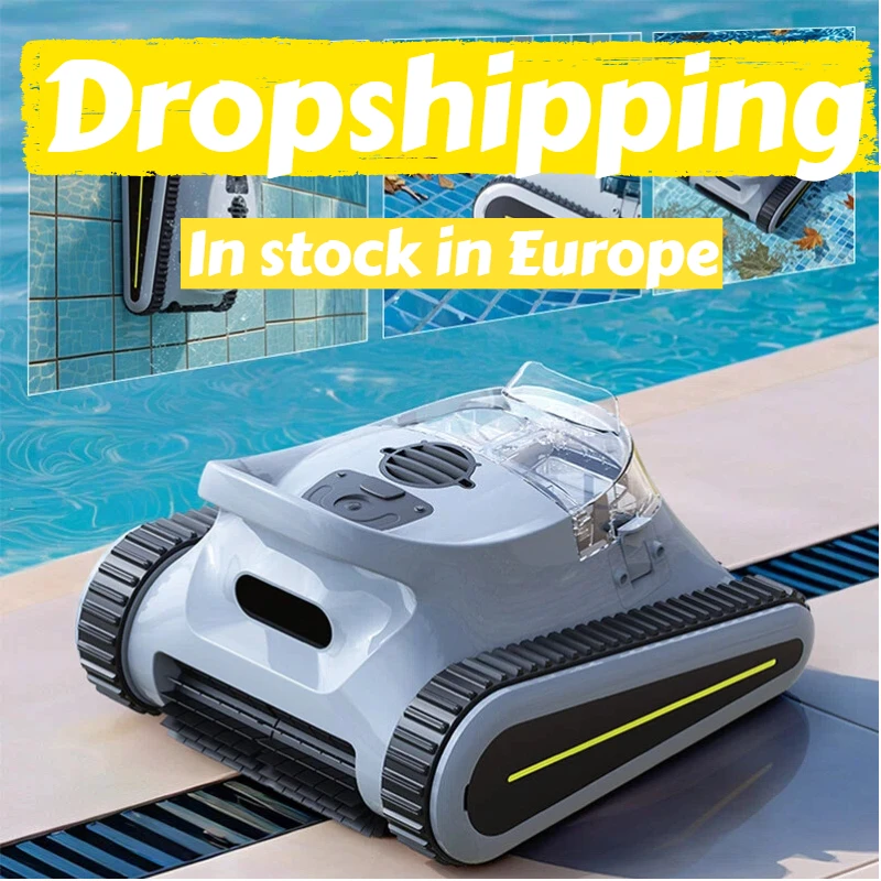 EU Stock Automatic Wireless Pool Cleaning Robot