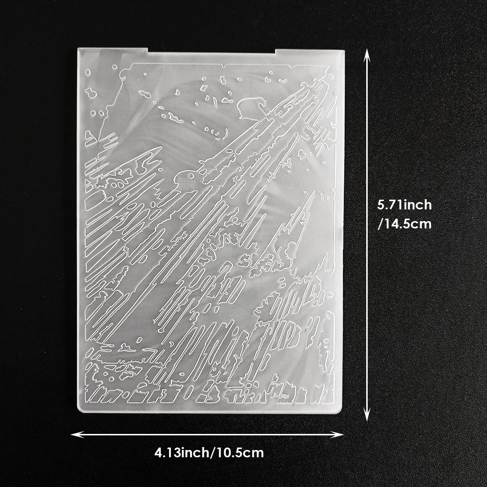 Butterflies/Flowers/Window Sills2D Plastic Embossing Template Folders for Card Making Photo Album DIY Scrapbooking