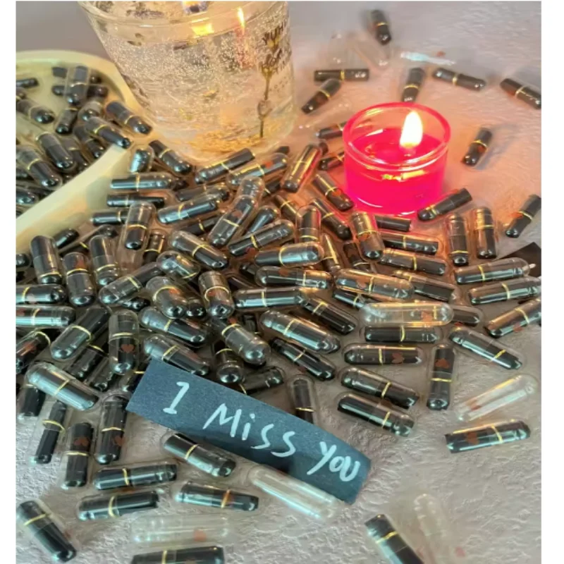 50 Cápsulas de Mensaje en Blanco para DIY con Mini Botella de Deseos, Frascos de Deseos Transparentes y Coloridos para Regalo de Graduación o Cumpleaños para Amigos