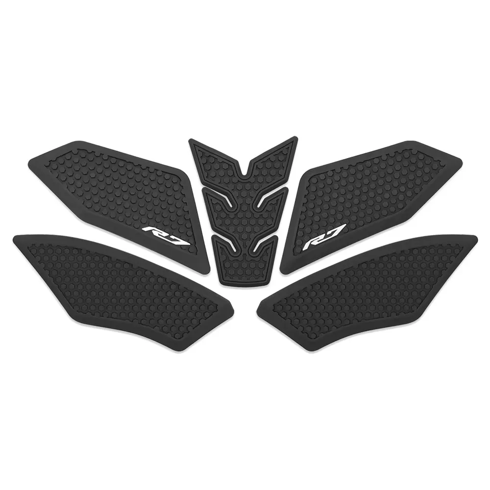For YAMAHA YZF-R7 YZFR7 yzf r7 2026 Motorcycle Fuel Tank Protection Sticker Fuel Tank Side Anti-slip Knee Pad Rubber Pad  Part