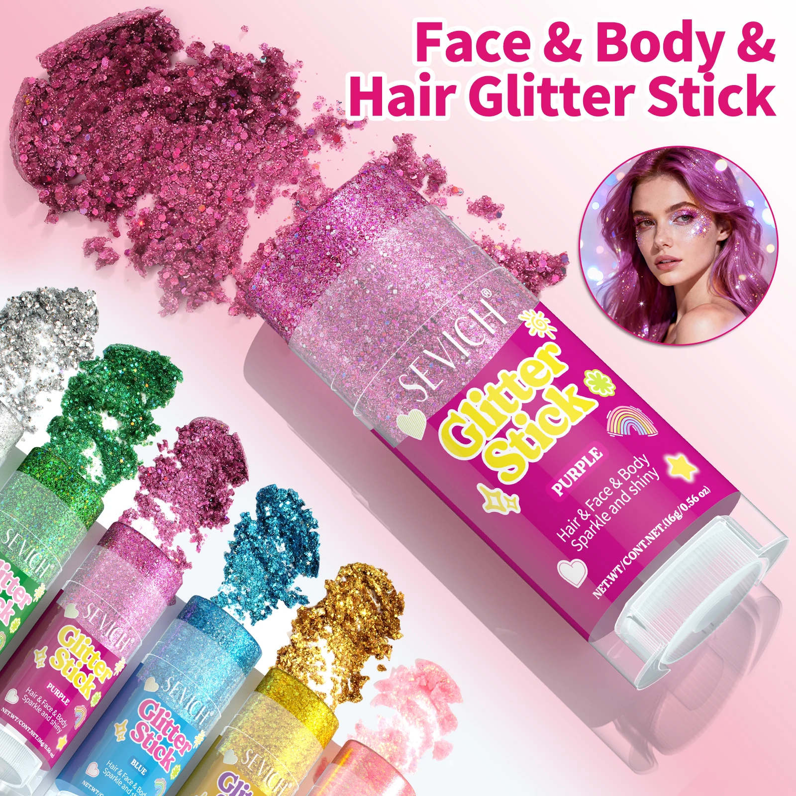 Körper Gesicht Glitter Gel Langlebig Wasserdicht Auge Haar Lidschatten Multifunktionale Party Bühne Deco Make-Up Kosmetik