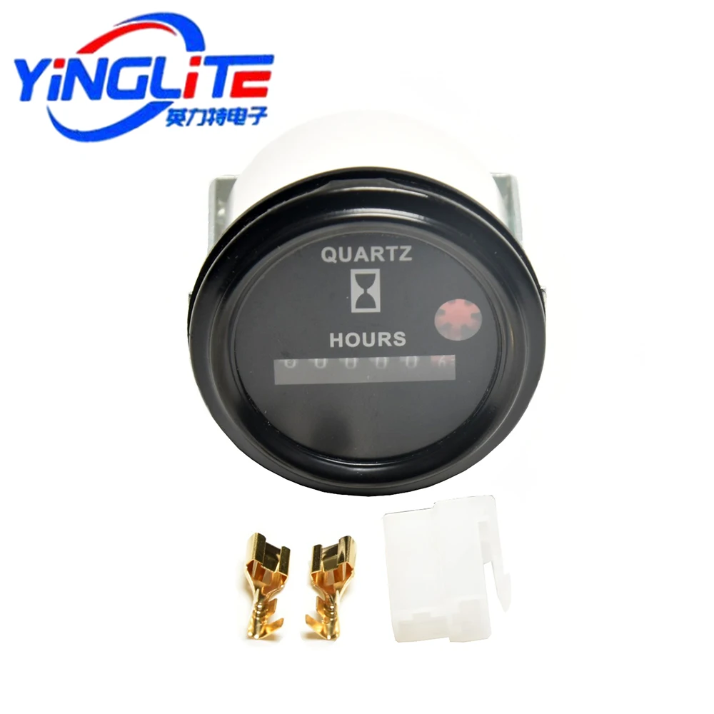 Mechanical Hour Meter for Diesel Generator Engines 12V 24V Chronograph 3035766