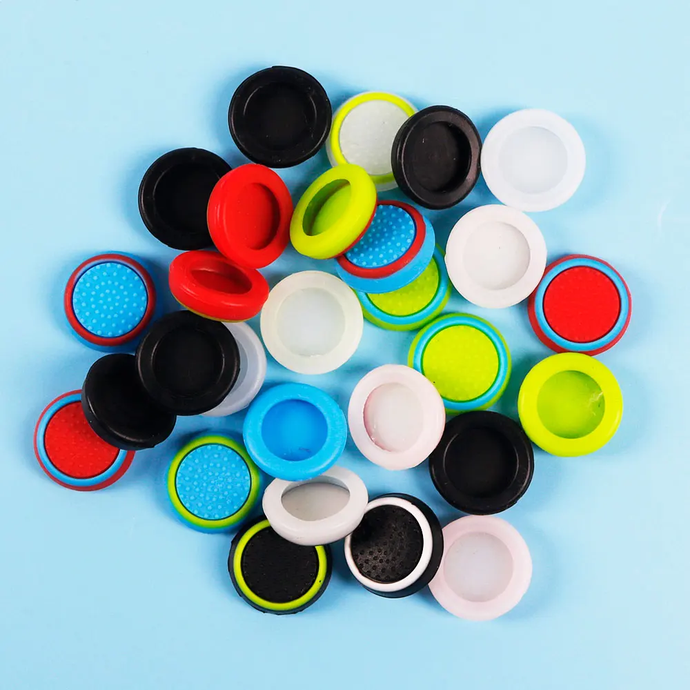 2 Pcs High Quality Silicone Analog Thumbstick Remote rod Cap For PS4 PS3 Xbox One Controller Thumbstick Cap Replacement Parts