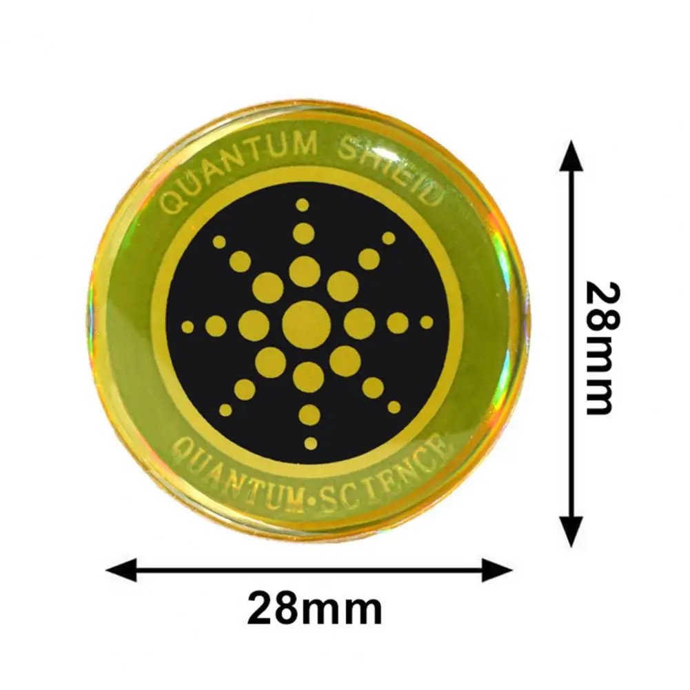 Pegatina de radiación, pegatina antiradiación Universal segura, pegatina antiradiación suave extraíble para tableta