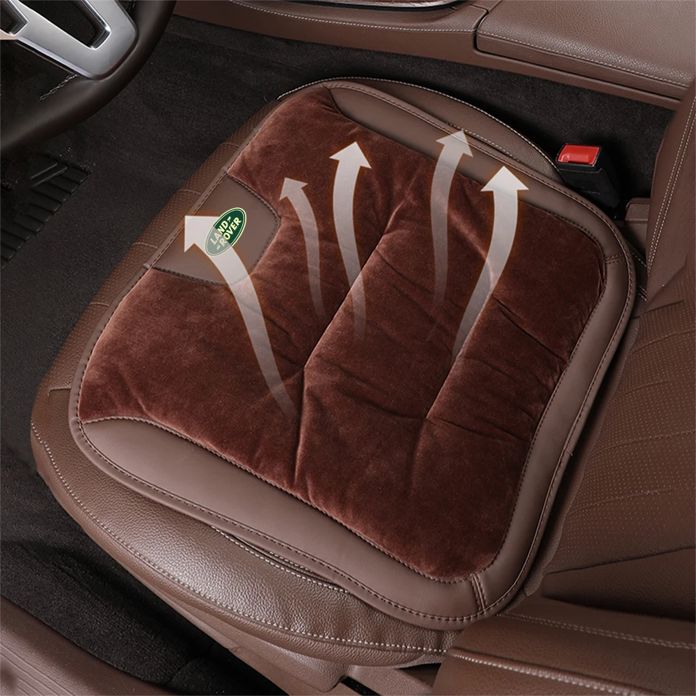 Car Exclusive Seat Cover Flannel Soft Breathable Seat Cushion For Landrover SVR Discovery Velar Evoque Defender Range Rover L322