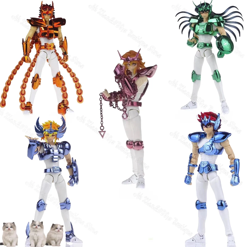 

Spot goods MMD Model Saint Seiya Myth Cloth Pegasus Seiya Dragon Shiryu Cygnus Hyoga Andromeda Shun Phoenix Ikki Action Figure
