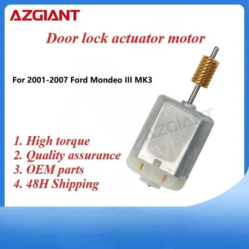 

AZGIANT Car door lock motor for 2001-2007 Ford Mondeo III MK3 Latch Door Lock Actuator Motor Replacement Part accesorios de auto