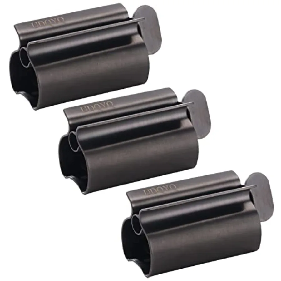 

Toothpaste Squeezer - Metal Tube Squeezer Stainless Steel Tube Wringer UDQYQ Toothpaste seat Holder Stand 3 Pack