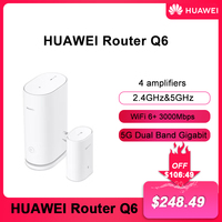 Huawei Routing Q6 Whole Home Wi-Fi 6+ Mesh WIFI System 5G Dual Band Gigabit Ports High-Speed Broadband WiFi Router Repeater