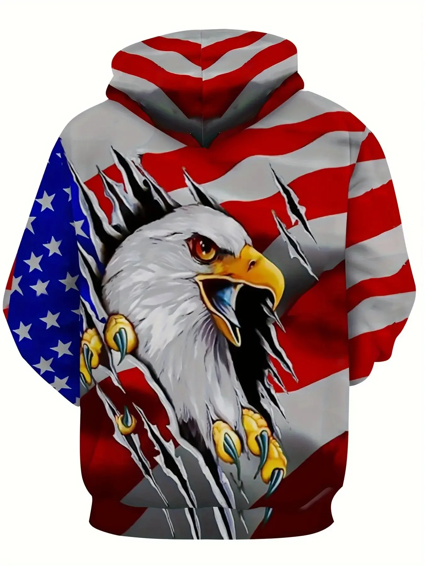 New model: men’s hooded long-sleeve loose-fitting casual printed basic sweatshirt. Perfect for young people in spring, summer, a