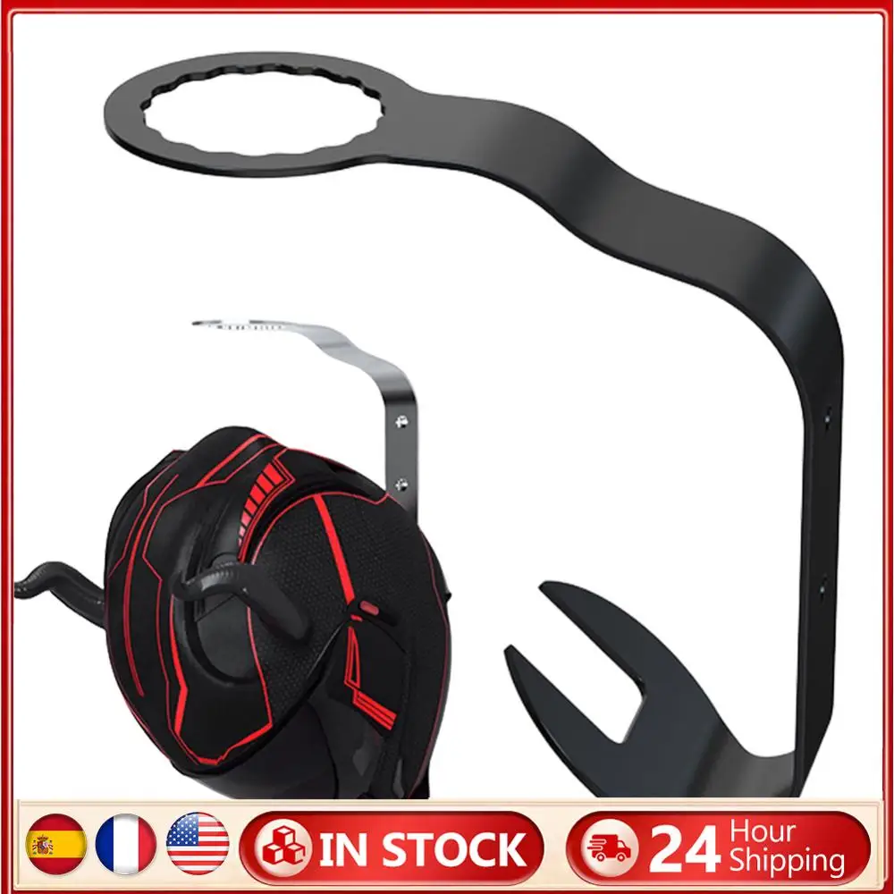 

Motorcycle Helmet Hook Rack Wall Mount Hook Motorcycle Helmet Holder for Motorcycle Bike Baseball Football Helmet