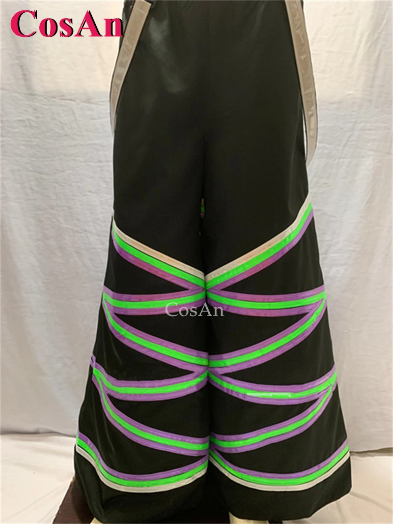 

CosAn, новый стиль, брюки Melbourne Shuffle Death God, красивые модные брюки для танцев призраков, расклешенные брюки и прямые брюки, хит продаж