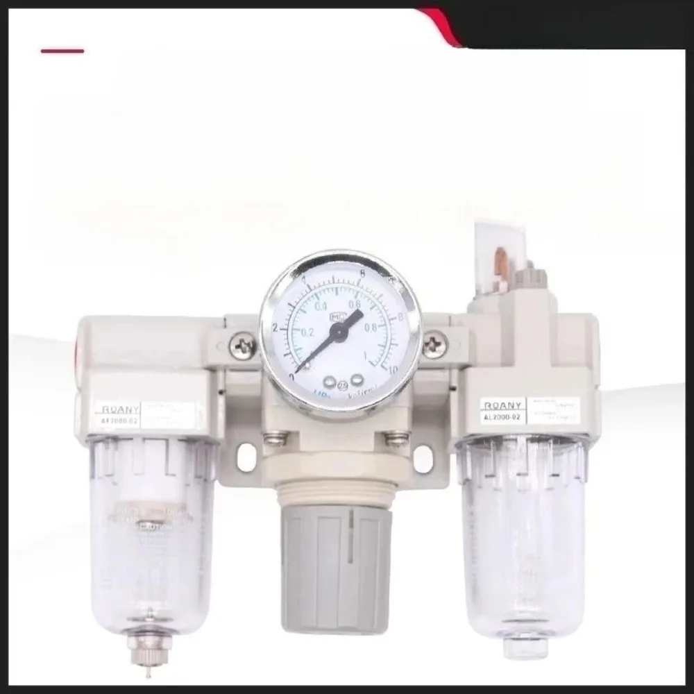 

SMC AC Style 3-в-1 FRL Блок Воздушный фильтр Регулятор Лубрикатор 0-150PSI для станков с ЧПУ Промышленные инструменты Пневматическая система