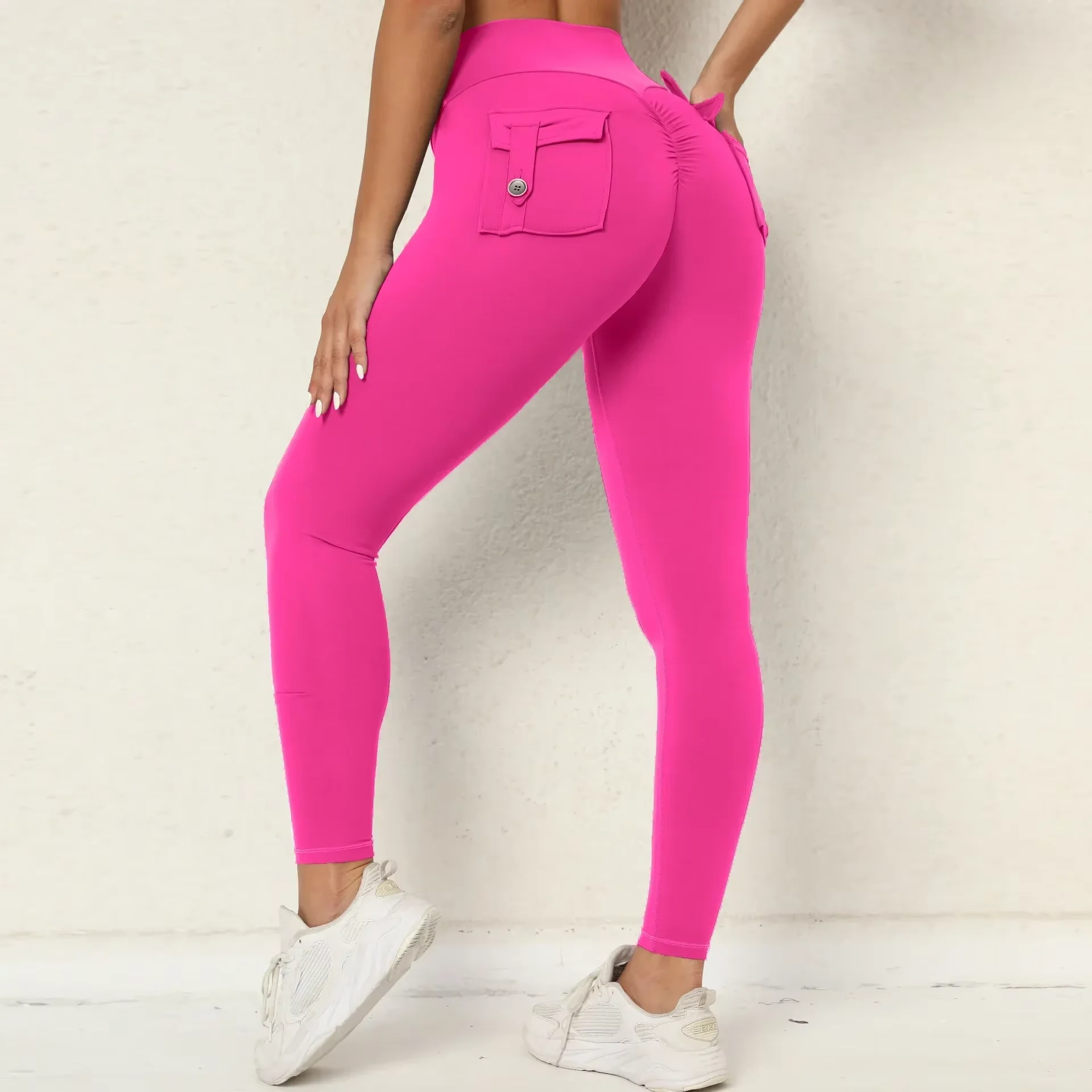 

Women Yoga Pants High Waist Gym Leggings Sport Women Fitness Seamless Female Legging Tummy Control Running Training Leggings