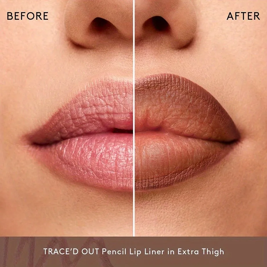 قلم تحديد شفاه بيج غير لامع من Face Secret Coffee Tones 3 قطع/مجموعة، مقاوم للماء، يدوم طويلاً، أحمر شفاه مخملي ناعم طبيعي ناعم