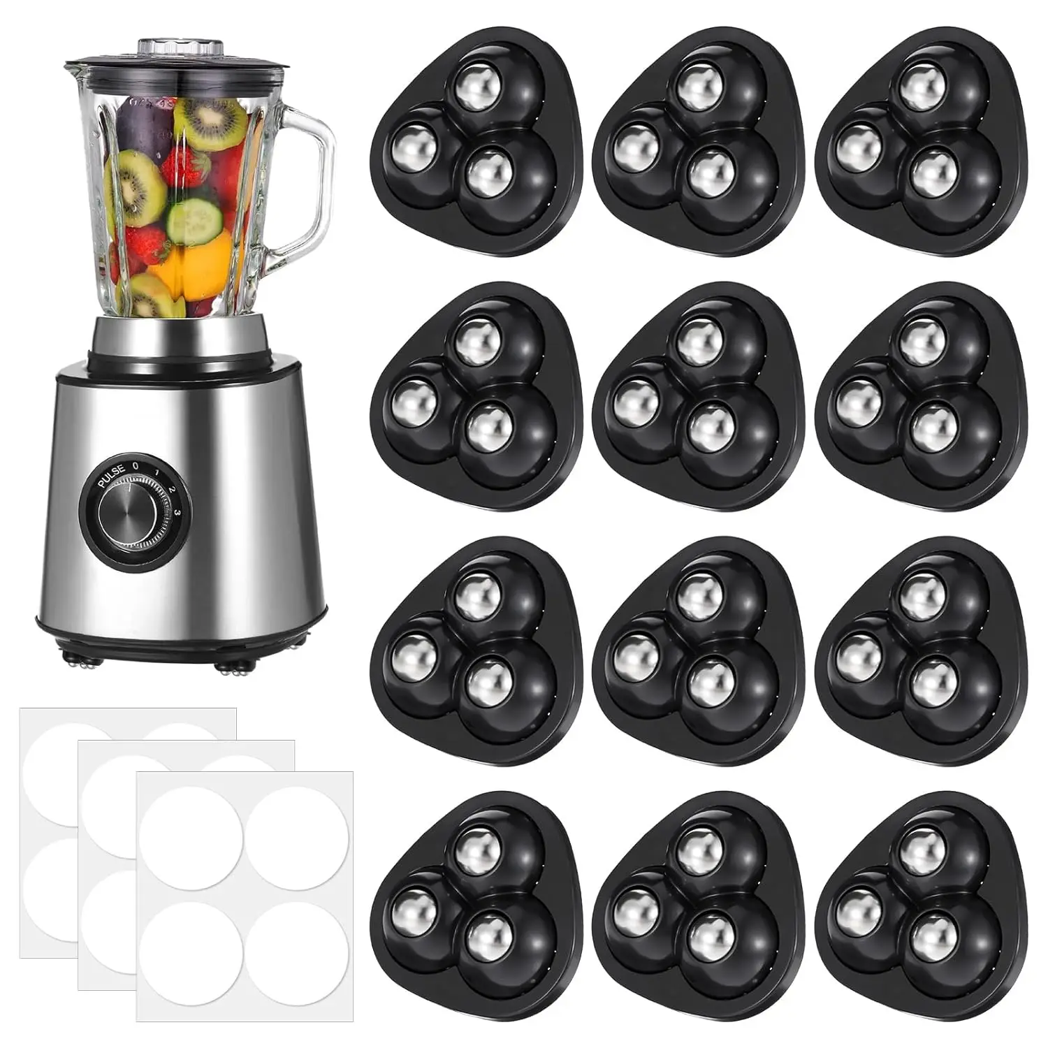 360° Rolling Appliance Slider for Kitchen Appliances, Used as an Electric Pulley for Air Fryers, Coffee Machines, and Ovens