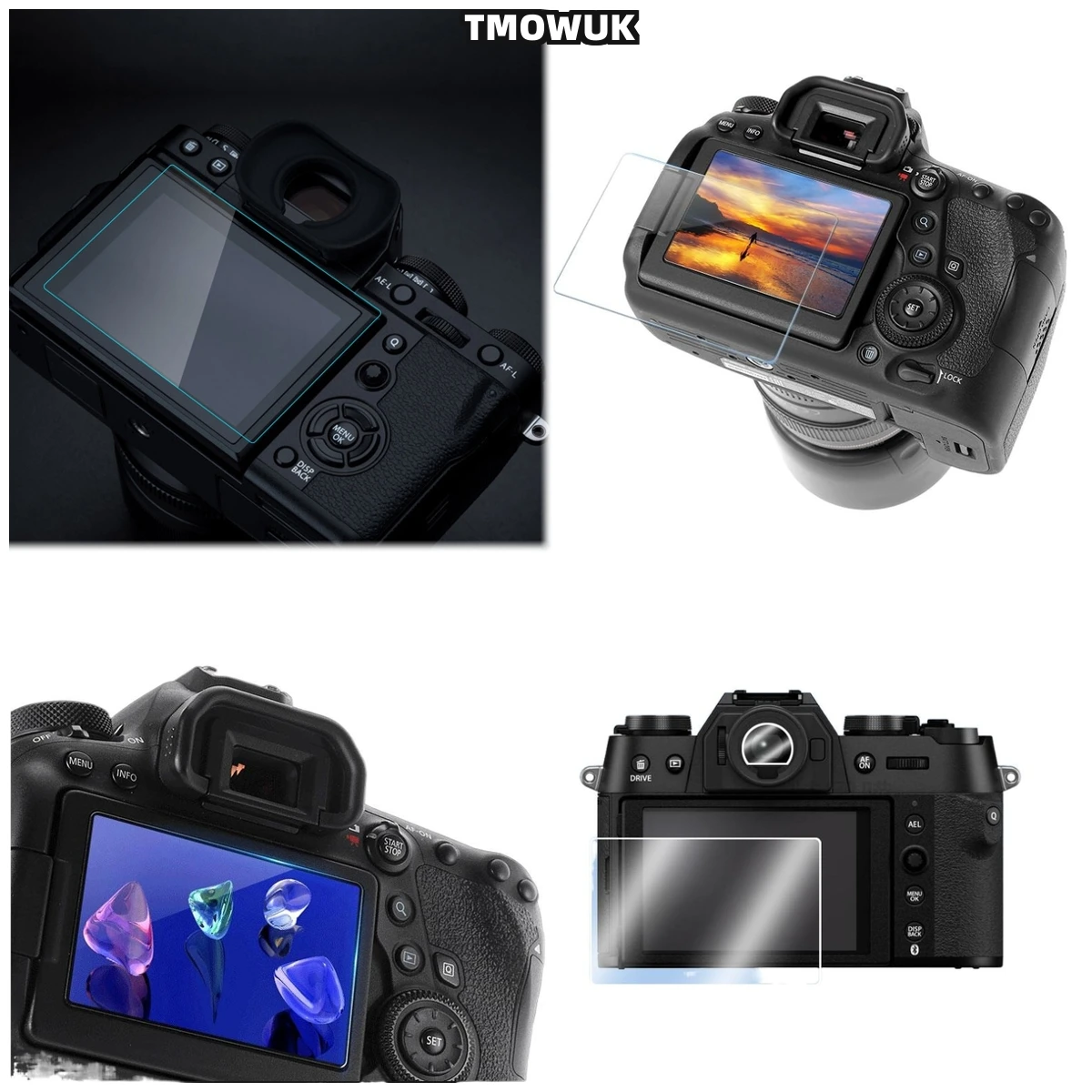 

For Fujifilm X-T10 T20 T30 M1 A1 A2 E2 E3 X30 XF10 XS10 XS20 Tempered Glass Film Guard Screen Cover Protector