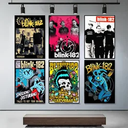 Band B-BLINK-182 Poster stampe Wall Sticker pittura camera da letto soggiorno decorazione ufficio casa autoadesivo