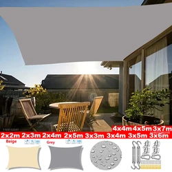 Waterproof 300D sunshade, sunshade protective cover, canvas camping sunshade, large outdoor rain and snow shed, garden terrace