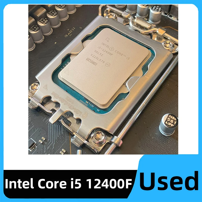 Процессор Intel core i5 12400F 2,5 ГГц 6-ядерный 12-поточный ЦПУ 10 нм L3 = 18M 65 Вт LGA 1700 без охладителя