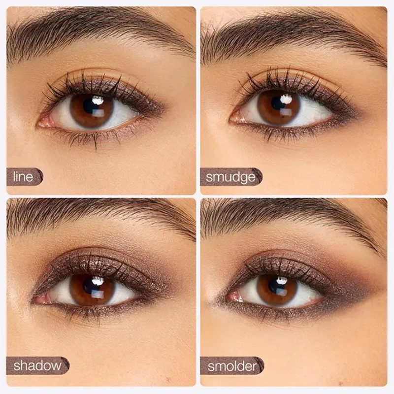 CCHATM Cor Perfeita Duo-Shadow Liner 2 em 1 Delineador e Sombra Taileden Shadow Liner Duo Plum Sombra Vara Smolder Stick