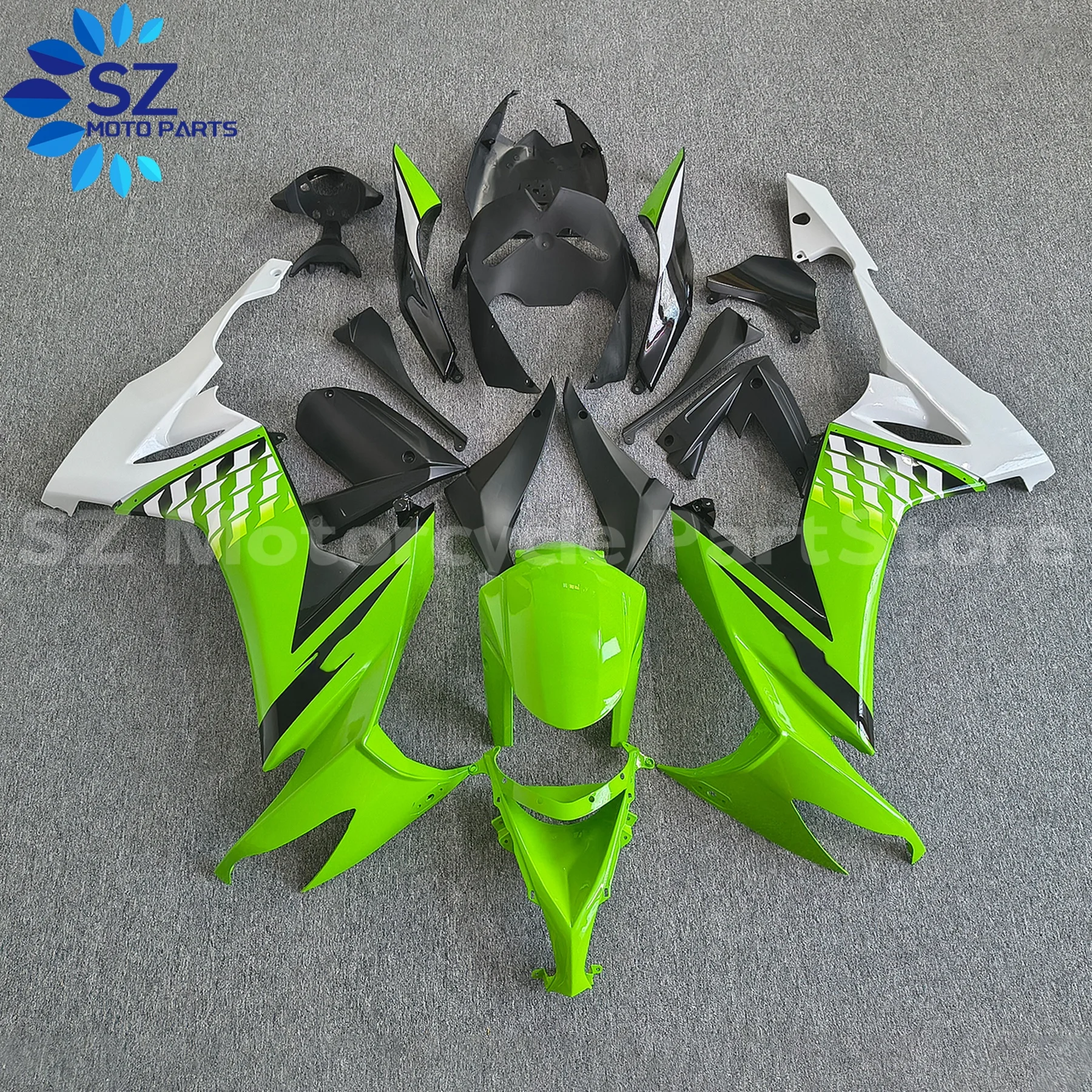 

Новый комплект обтекателей для мотоцикла ABS для Ninja ZX-10R ZX10R 10R 2008 2009 2010 08 09 10, комплекты обтекателей для кузова
