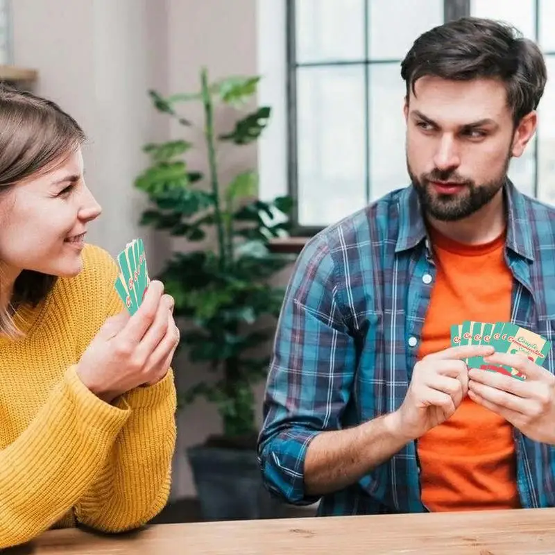 Couple Flirting Alternative Game Cards 46 Sheets Couple Intimate Connection Deck Romantic Men Women Date Night Deck For