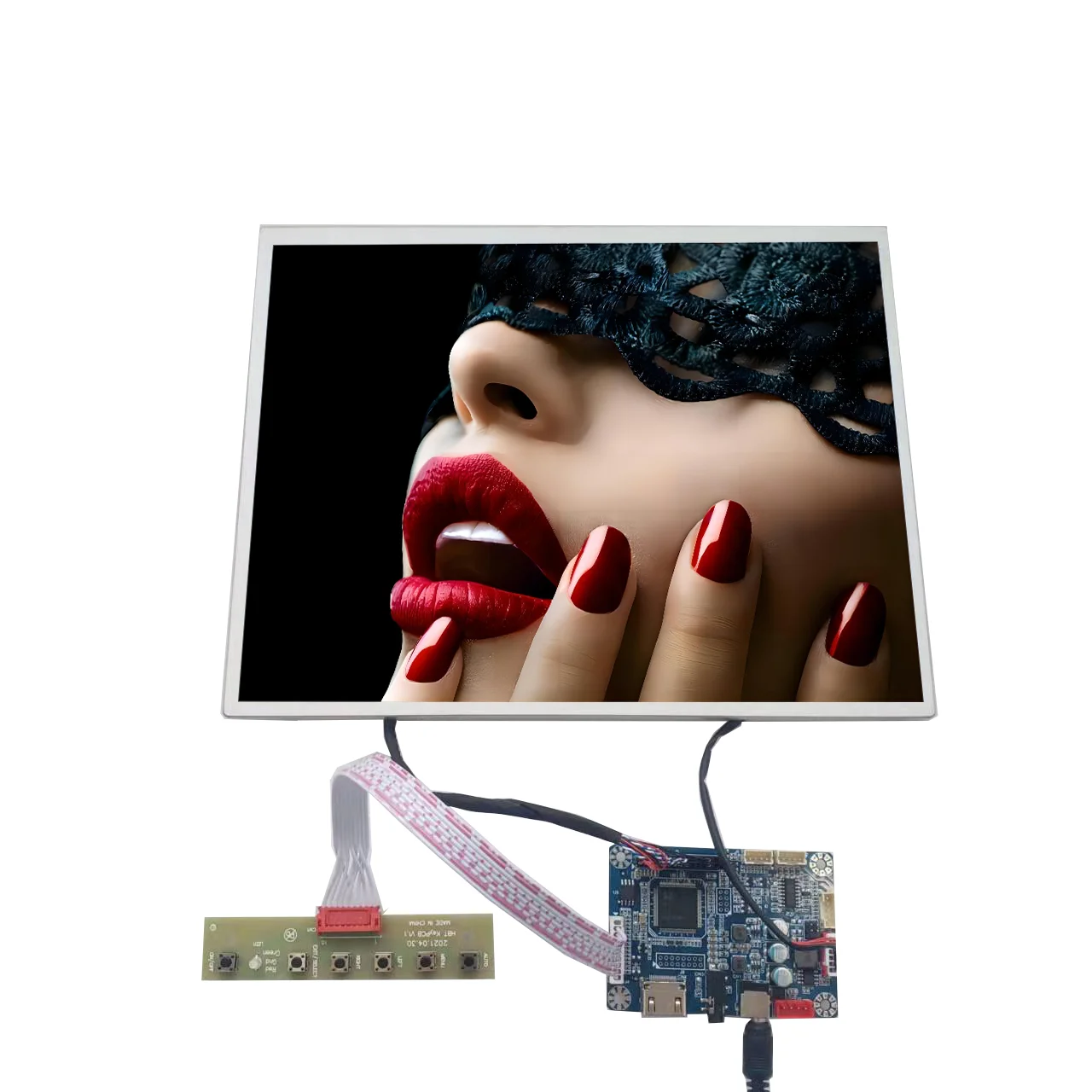 G121XCE-L02  Innolux 12.1 inch resolution  1024X768 lcd screen with rtd2513A controller board input LVDS speaker output