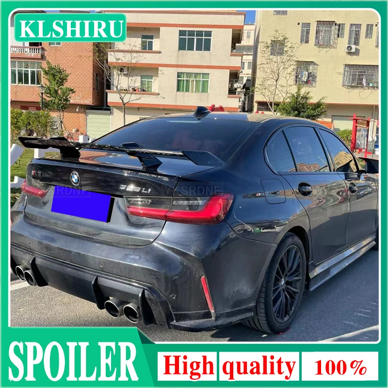 Rear Boot Wing Trunk Spoiler Carbon Fiber For BMW M1 M3 M4 M5 M6 G20 G22 G23 G80 G82 G14 F32 F36 GT Style Forging Carbon 2018-Up