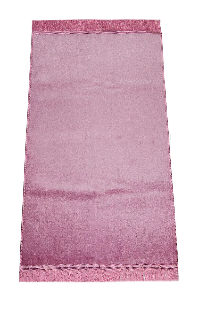 

IQRAH Luxury Plain Patterned Free Velvet Velvet Seccade Pink