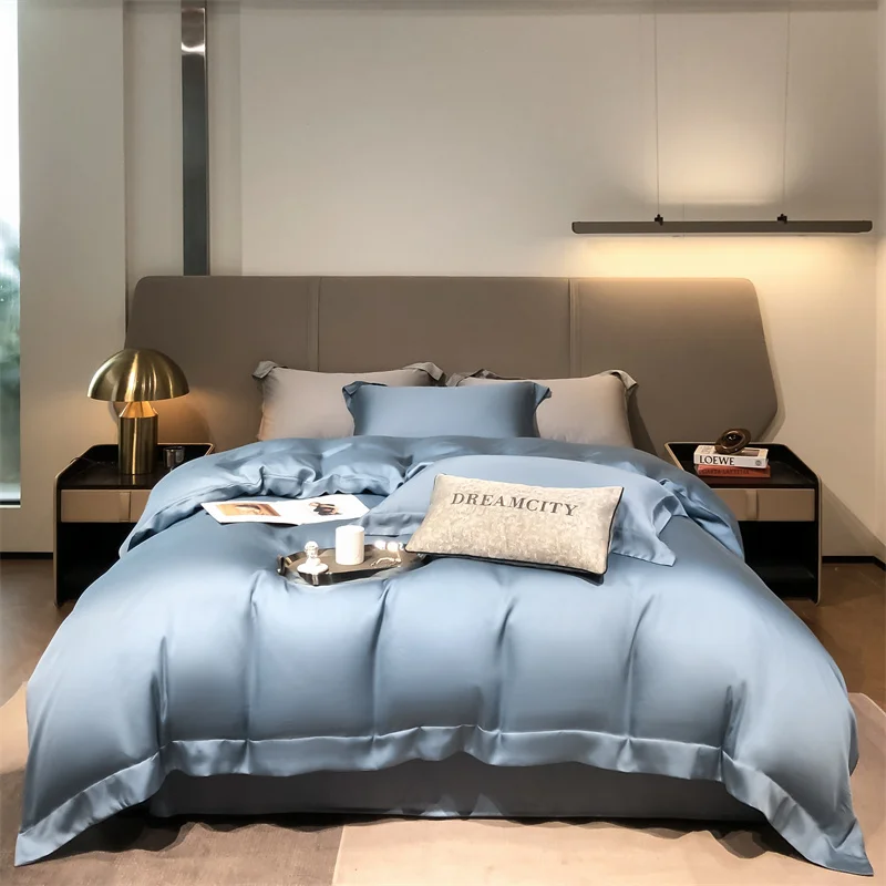 

Pure Silk Quilt Cover Skin-friendly Soft and comfortable Quilt Cover Single Double All Size Can be customized