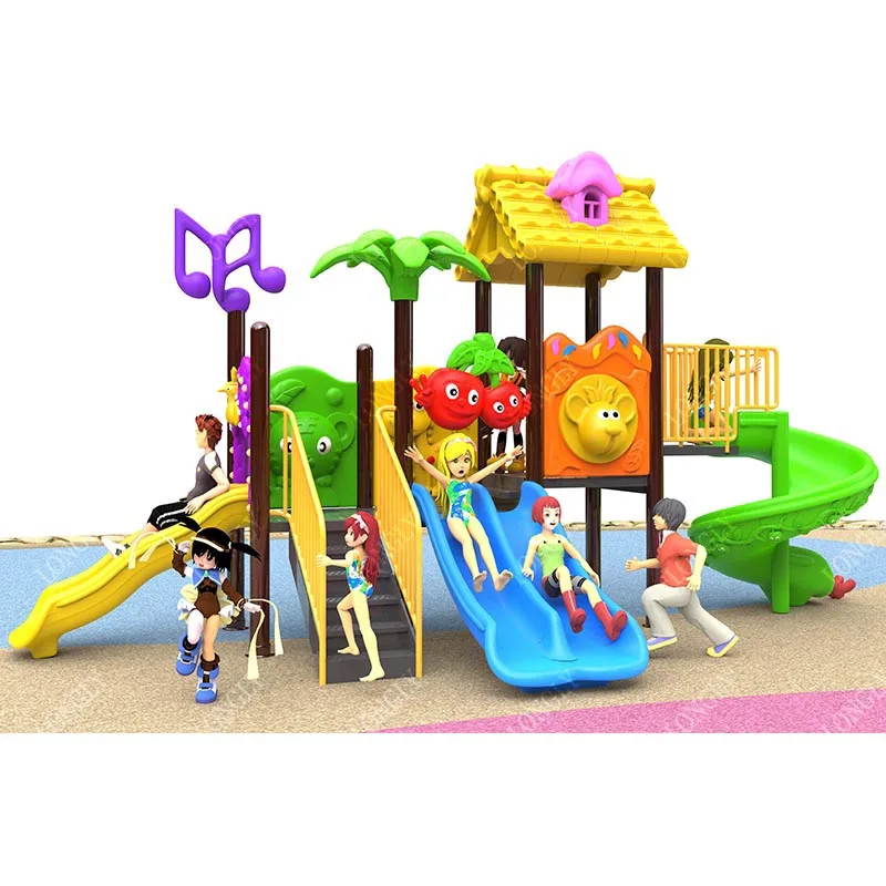 

Childhood Kids Plastic Slide LLDPE for Outdoor Playground Amusement Park Garden Educational Residential Public Facilities
