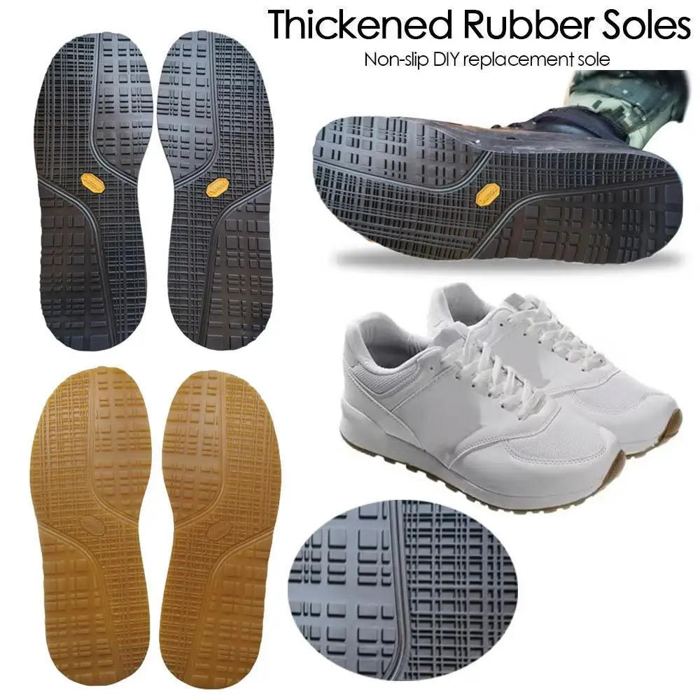 HOT Non-Slip Rubber Shoe Soles For Sneakers Wear-resistant Repair DIY Replacement Outsoles Thick Flexible Shoes Outsoles Insoles