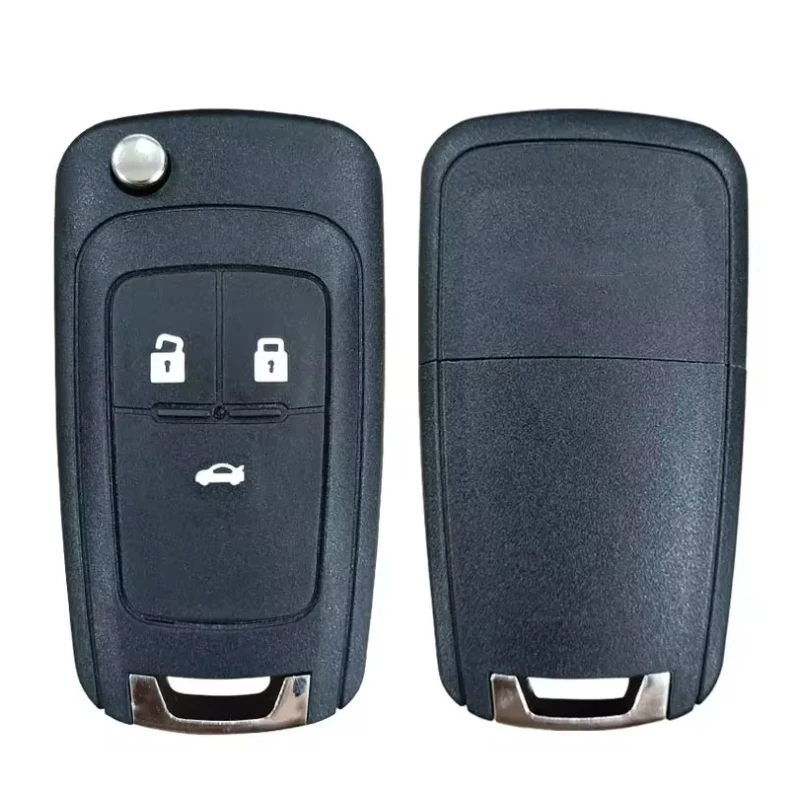 CN014002 Aftermarket 3 Button Flip Key With ID46 Chip 433MHZ Frequency 13500219 For Chevrolet Cruze 2010-2014