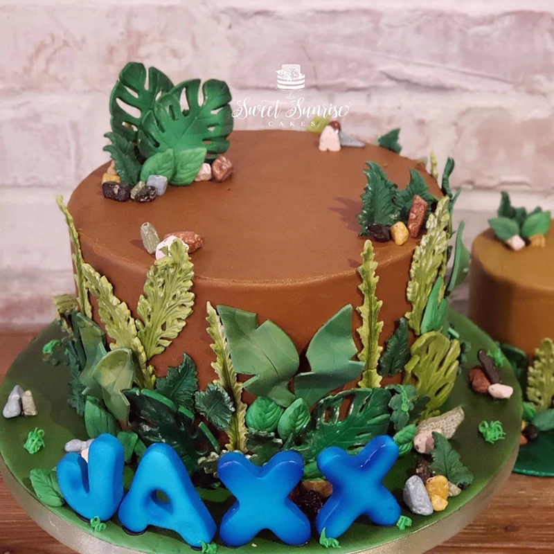 Baum blatt Silikon form Blätter Harz Schimmel Kuchen Ton Fondant Moule Dekorations werkzeuge Cupcake Topper Küchen zubehör Artikel backen – Detail 10