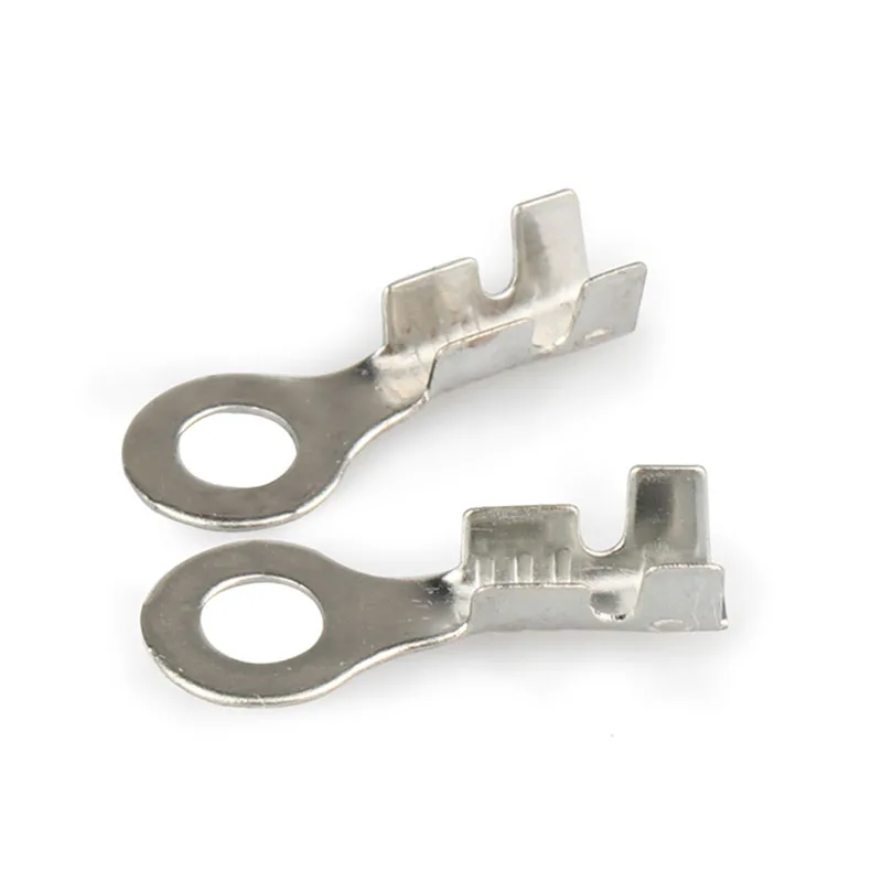 10/50 stücke 3.2/4,2 Runde Terminals Kaltpressung Terminal/Runde Nase/Crimp Kabel Verbinden/innen Durchmesser 3,2 MM 4,2 MM