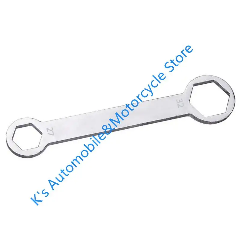 

Q39F Axles Wrench Hand Tool Axles Wrench Professional Tools Double Head Wrench Universal for Motorcycles Maintenance Repair