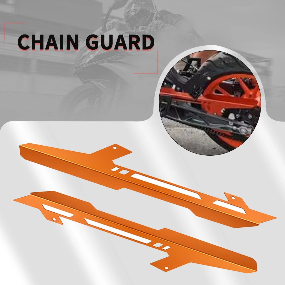 

2015 2014 Motorcycle Chain Guard Cover For DUKE125 200 390 Duke Protector Aluminum 2011-2016 DUKE 125 DUKE200 DUKE390 2013 2012