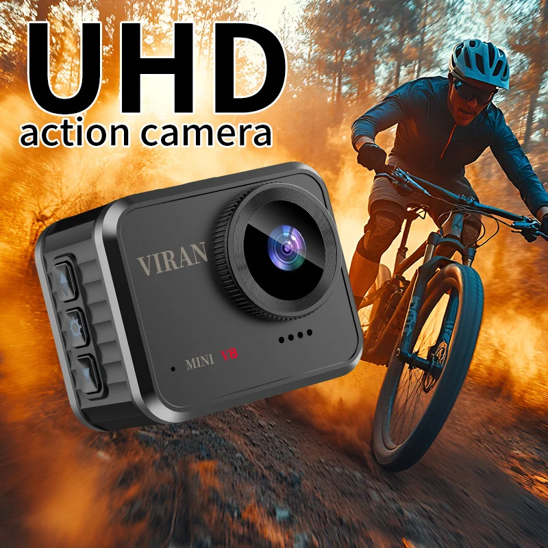 كاميرا ميني أكشن 4K الترا اتش دي 16 ميجابكسل واي فاي 145 ° 10M الجسم خوذة مقاومة للماء 2025 كاميرات تسجيل الرياضة كاميرا DV رائجة البيع #6