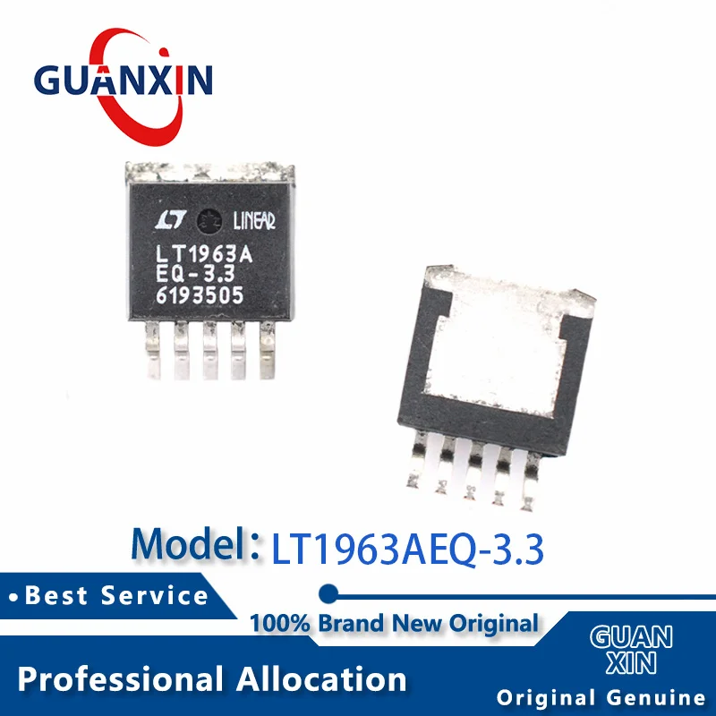 

100% New Marking LT1963AEQ-3.3 D2PAK-5 LT1963