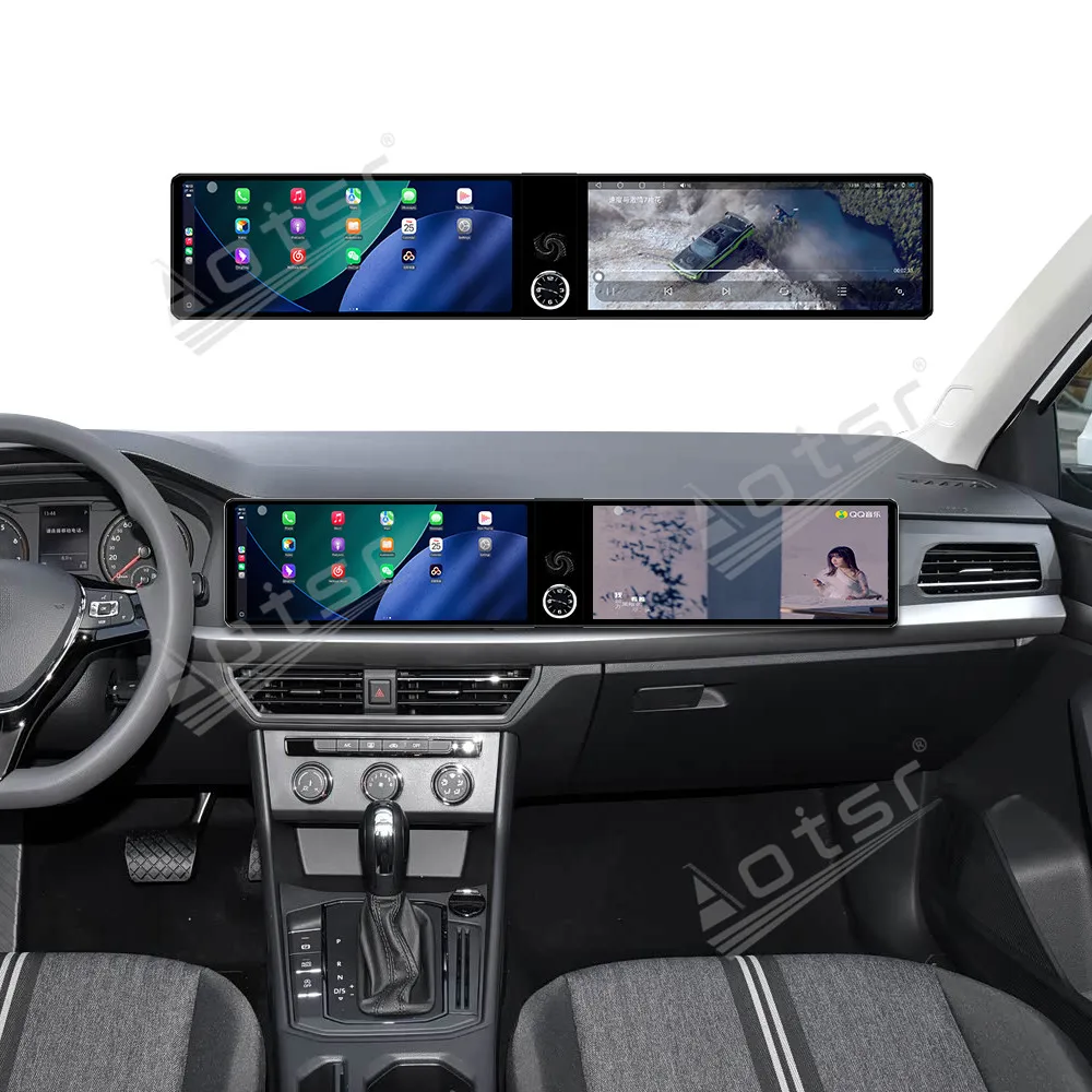 Smart Screen with Carplay For Volkswagen Lavida 2019-2022 Dual 12.3 Inch Car Radio GPS Navigation Multimedia Player Android 13