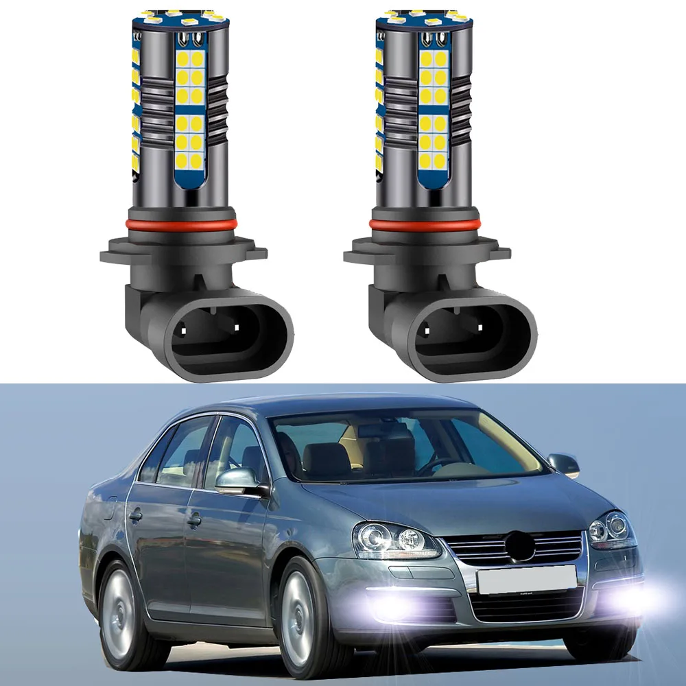 

2Pcs LED Fog Lamp Bulbs Canbus For VW Jetta MK5 2005-2010 LED Front Fog Light White