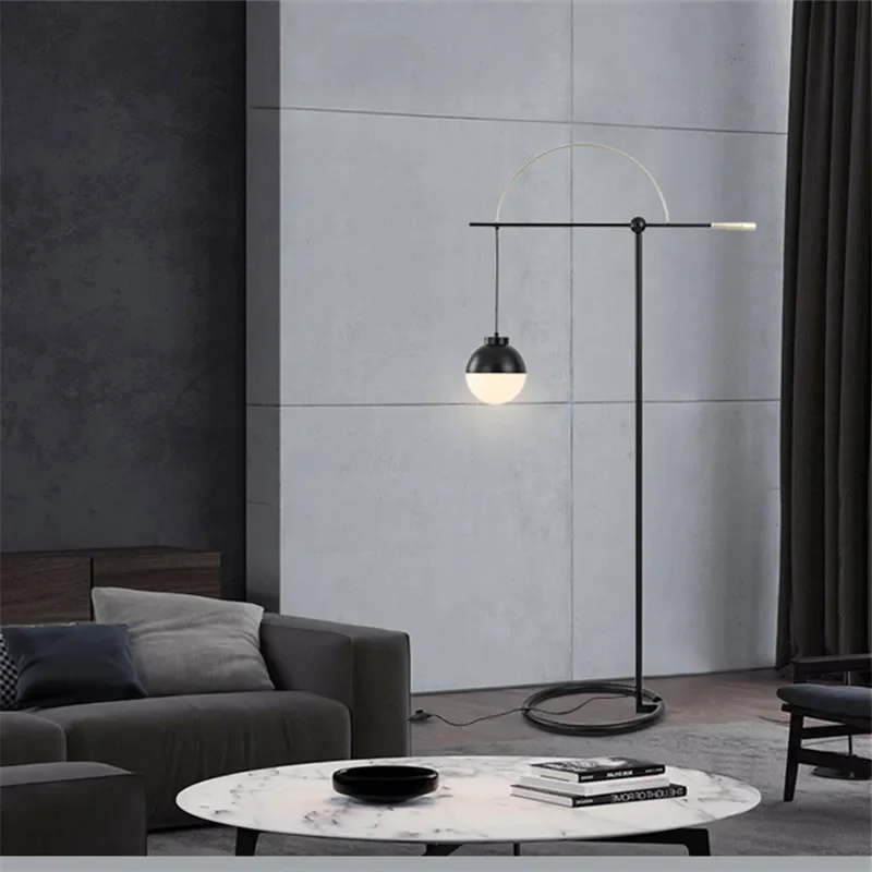 ALBERT Nordic Floor Lamp Fashionable Modern  Family Iiving Room Bedroom  Creativity LED Decorative Standing Light