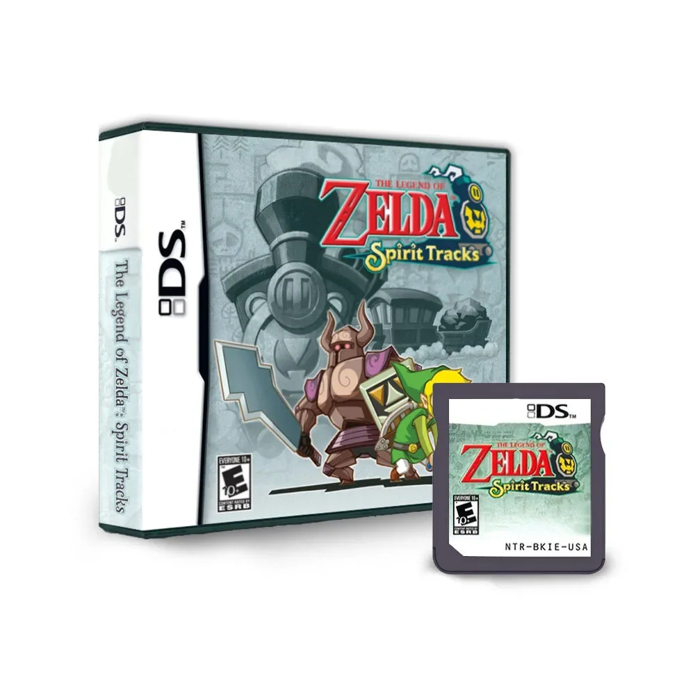 DS Boxed Game Card  Legend of Zelda Phantom Hourglass/Spirit Tracks USA Version (R4 Version) NDSL 2DS 3DS No manual view 3