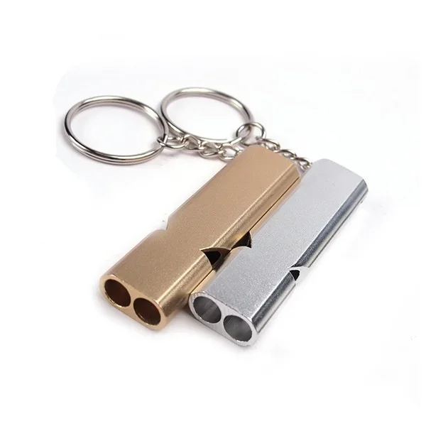 Outdoor camping life saving whistle high frequency whistle multifunctional survival equipment earthquake surviving whistle