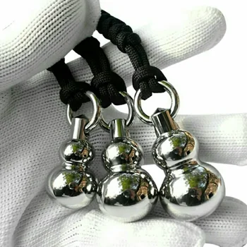 스테인레스 스틸 조롱박 펜던트, 자기 방어 창문 깨진 목걸이, 개인 보안 보호