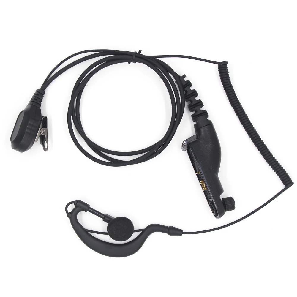 PTT Earpiece Headset Mic for Motorola Xir P8268 P8668 APX6000 APX7000 APX2000 DP3400 DP3600 DP4400 DP4800 DGP6150 Walkie Talkie