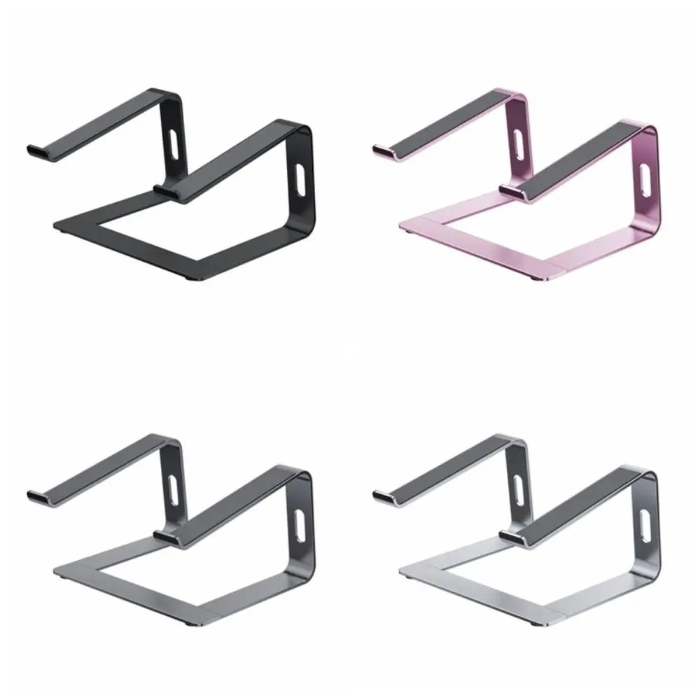 

High Quality Detachable Laptop Stand Silicone Pad Aluminum Alloy Support Base Holder Anti-slip Stable Tablet Bracket Universal