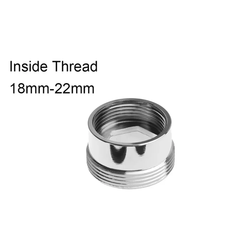 Faucet Adaptor Tap Aerator Connector +2 Gasket Brass Easy To Install Kitchen Outside Thread Part Replacement Tool New