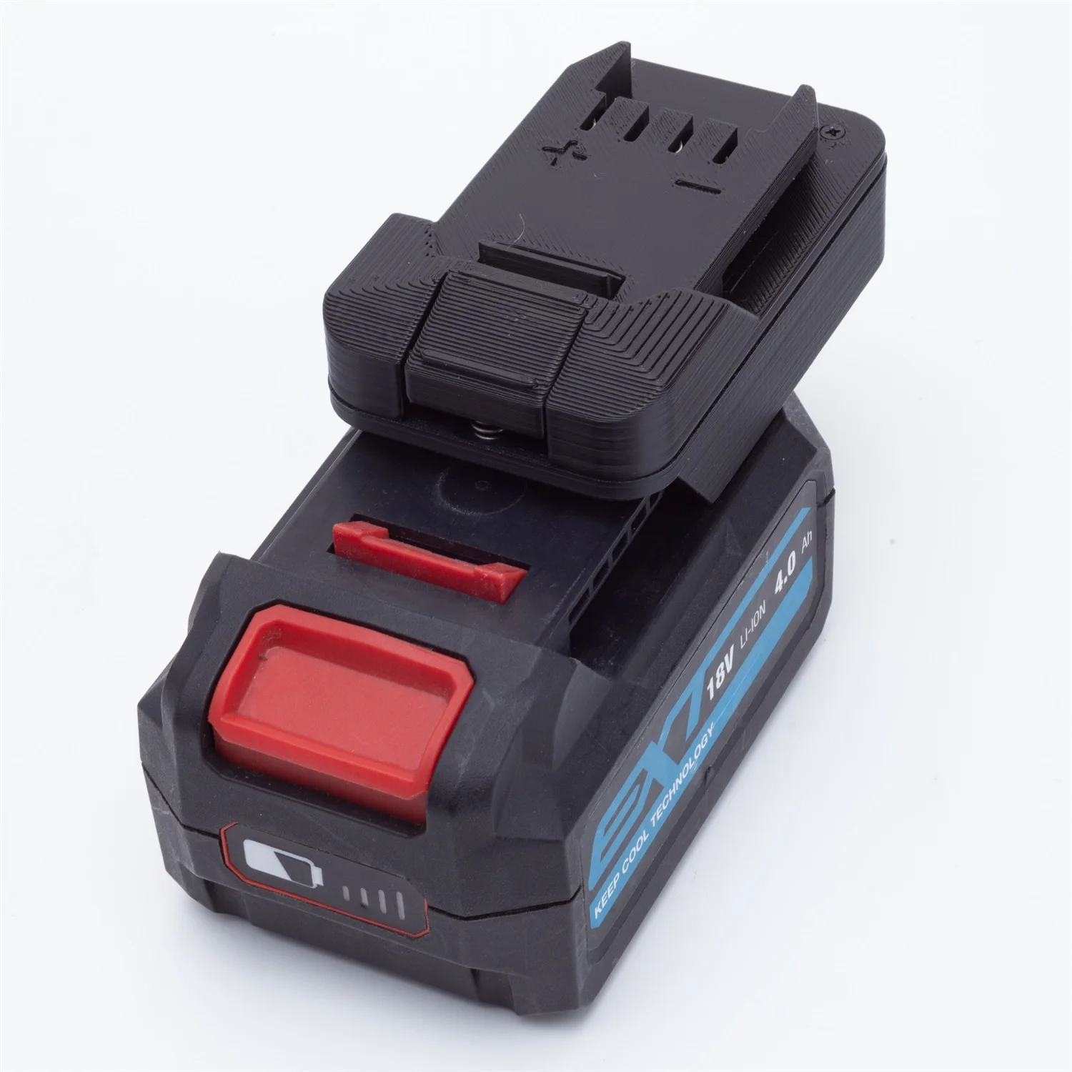 Imagem -03 - Conversor de Adaptador de Bateria para Erbauer Ext 18v Lithium-ion para Lidl Parkside X20v Power Tools Não Inclui Ferramentas e Bateria